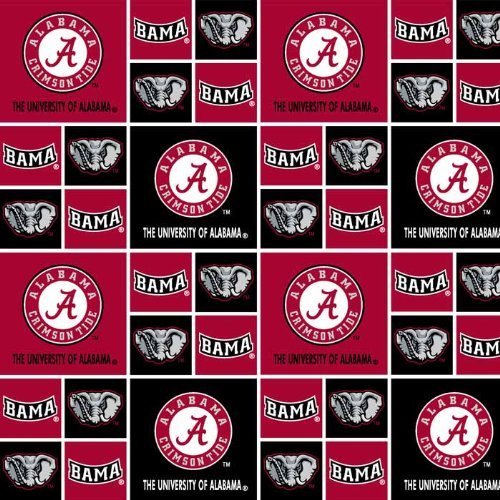 Cotton University of Alabama Crimson Tide College Team Sports Cott...