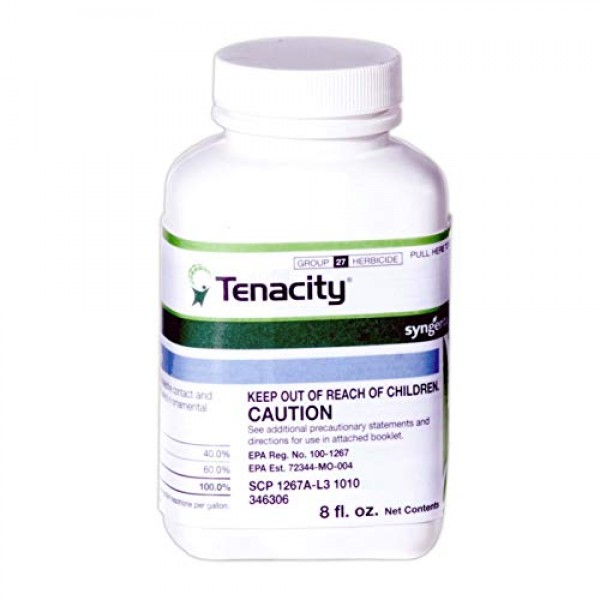 Syngenta 46256 Tenacity 8oz Herbicide, Clear