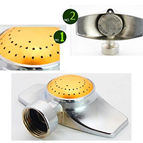 SYOOY Metal Circular Spot Sprinkler 360 Degree Sprinkler for Small...