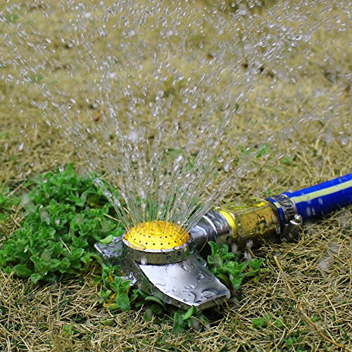SYOOY Metal Circular Spot Sprinkler 360 Degree Sprinkler for Small...