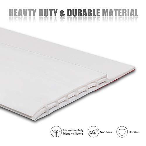Heavy Duty Large Gaps Door Draft Stopper, Upgraded 3-2/5 Extra ...