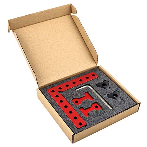 90 Degrees Positioning Squares,5.5 Inch Right Angle Clamp with 2 C...