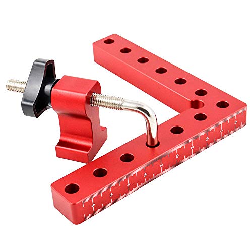 90 Degrees Positioning Squares,5.5 Inch Right Angle Clamp with 2 C...