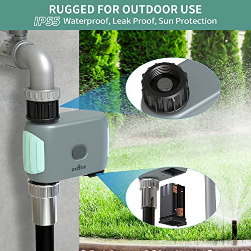 Sprinkler Timer WiFi Water Timer, Smart Garden Hose Faucet Timer, ...