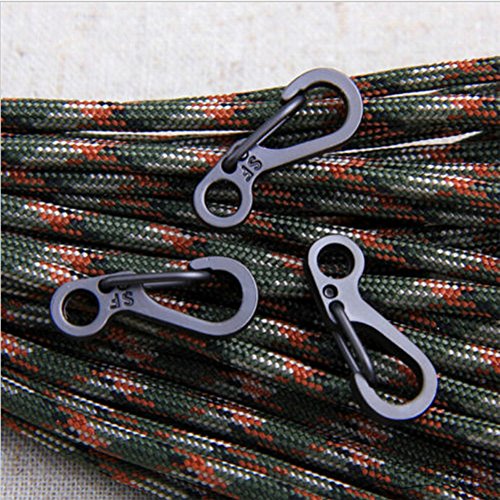 SZHOWORLD 10PCS/LOT Mini SF Spring Backpack Clasps Climbing Carabi...