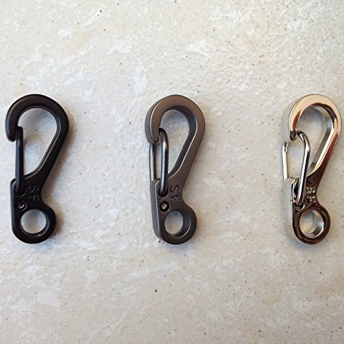 SZHOWORLD 10PCS/LOT Mini SF Spring Backpack Clasps Climbing Carabi...