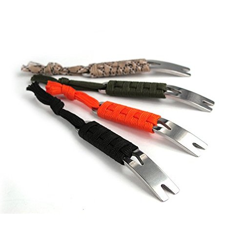 SZHOWORLD 4PCS Manual Paracord System of Multi-Purpose Stainless S...