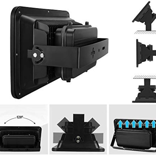 SZPIOSTAR 400W Outdoor LED Flood Light, Daylight White 6000K, Supe...