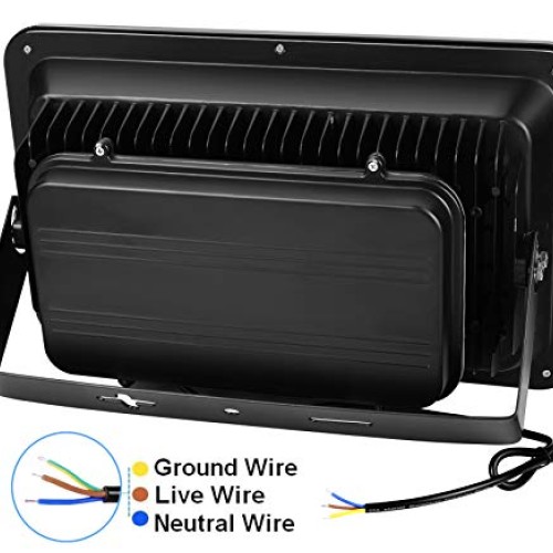 SZPIOSTAR 400W Outdoor LED Flood Light, Daylight White 6000K, Supe...