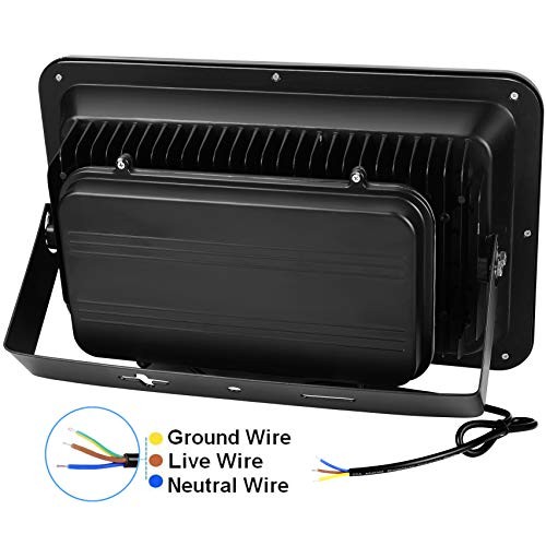 SZPIOSTAR 400W Outdoor LED Flood Light, Daylight White 6000K, Supe...