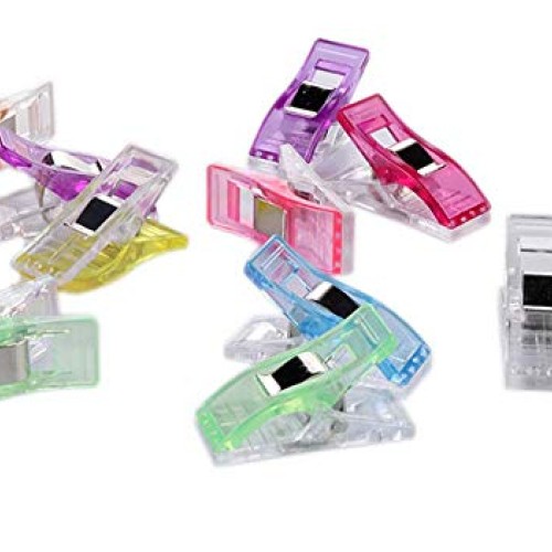 100PCS Colorful Craft Sewing Clips for Quilting,Multipurpose Sewin...