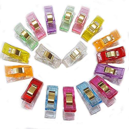 100PCS Colorful Craft Sewing Clips for Quilting,Multipurpose Sewin...