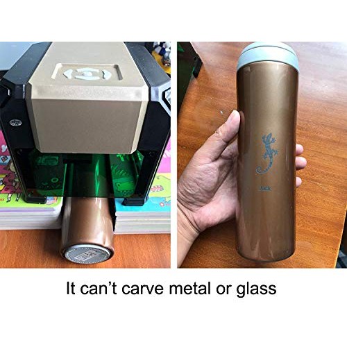 Laser Engraver Machine, Laser Engraving Machine 3000mW Mini Deskto...