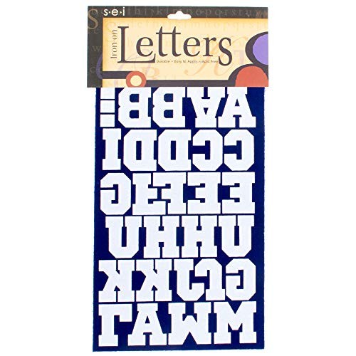 Sport Iron on Letters Blue, 1 1/2 Inch