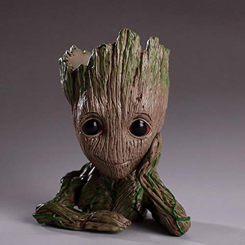 Tritow American Flower Pot Baby Groot Flowerpot Planter Action Fig...