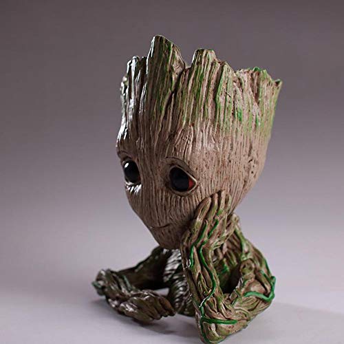 Tritow American Flower Pot Baby Groot Flowerpot Planter Action Fig...