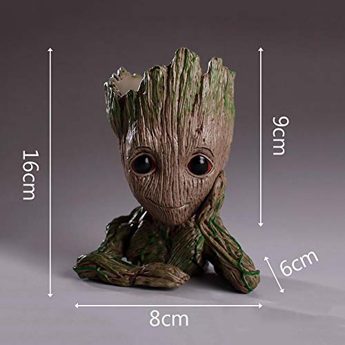 Tritow American Flower Pot Baby Groot Flowerpot Planter Action Fig...