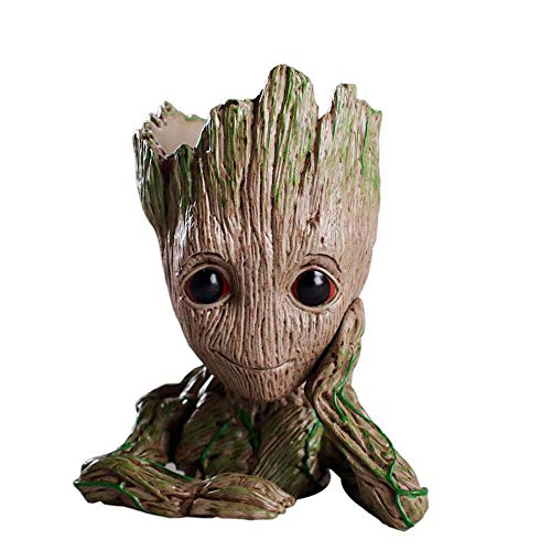 Tritow American Flower Pot Baby Groot Flowerpot Planter Action Fig...