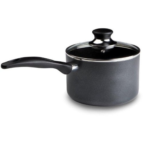 T-fal Specialty Nonstick Handy Pot with Glass Lid 3 Quart Cookware...