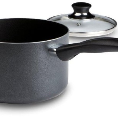 T-fal Specialty Nonstick Handy Pot with Glass Lid 3 Quart Cookware...