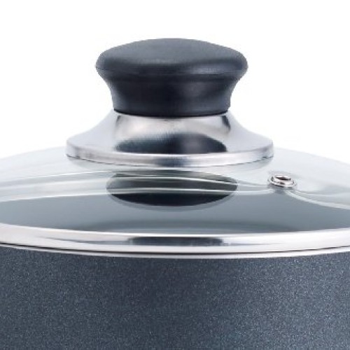 T-fal Specialty Nonstick Handy Pot with Glass Lid 3 Quart Cookware...