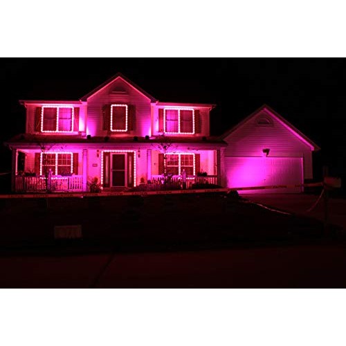 T-SUN Led Flood Light,10W RGB Color Changing Waterproof Security L...