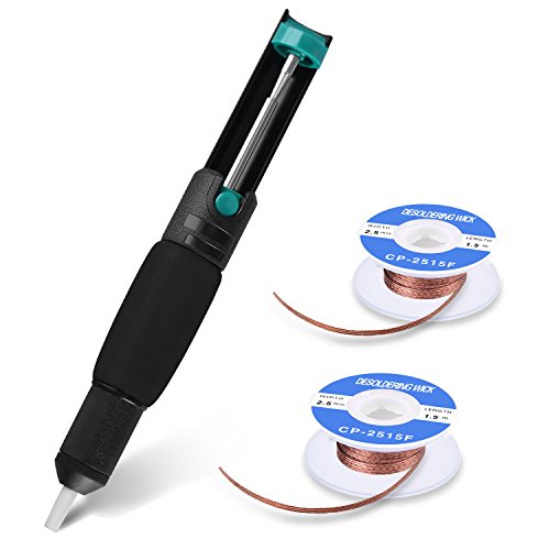 Tabiger Solder Wick & Desoldering Pump, Solder Sucker & Desolderin...