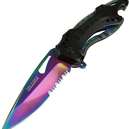 TAC Force TF-705RB Tactical Spring Assisted Knife 4.5 Closed