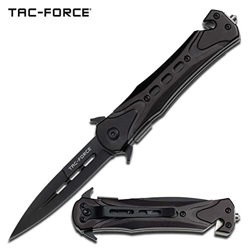 TAC Force TF-719BK Assisted Opening Folding Tactical Knife 4.5-Inc...