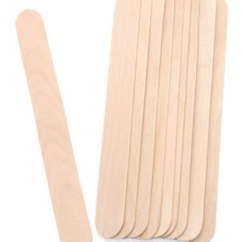 Tachibelle 100 Piece Jumbo Craft Sticks, Premium Wood For Building...