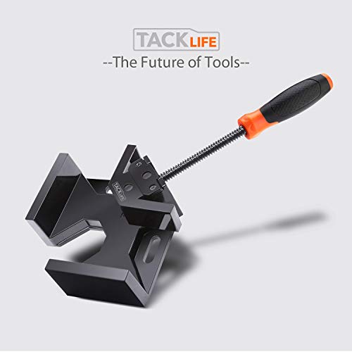 Corner Clamp, TACKLIFE 2Pcs Single Handle 90° Right Angle Clamp, A...