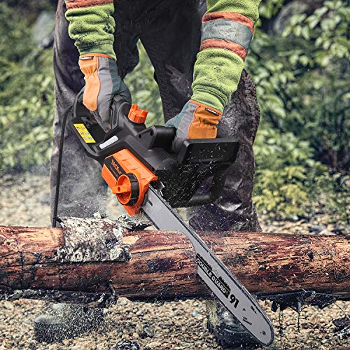 TACKLIFE Corded Chainsaw, 15-amp Electric Chainsaw, 18 Chain Bar...