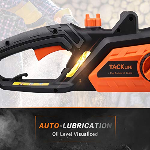 TACKLIFE Corded Chainsaw, 15-amp Electric Chainsaw, 18 Chain Bar...