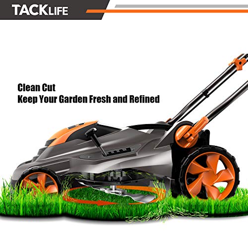 TACKLIFE Corded Electric Lawn Mower 13 Amp, 16 Inch Lawn Mower, 5 ...