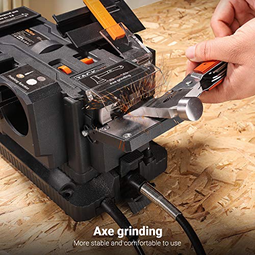 TACKLIFE Multifunctional Sharpener, 1.67A Bench Grinder with Flexi...