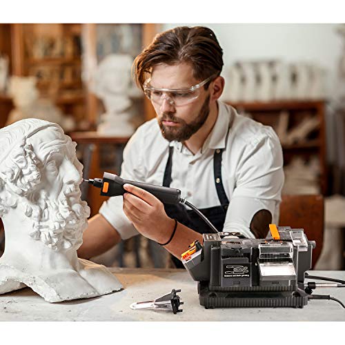 TACKLIFE Multifunctional Sharpener, 1.67A Bench Grinder with Flexi...