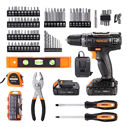 TACKLIFE Tool Set, 108 Pcs, Tool Kit for home, Professional Hand T...