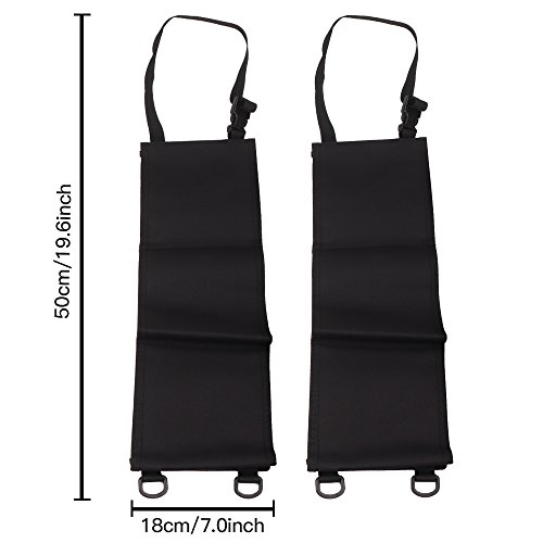 TacticalGear Seat Back Rack - Sling Storage Organizer with Poc...