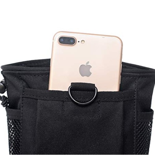 Tactical Molle Drawstring Magazine Dump Pouch, Adjustable Military...