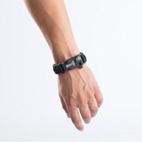 Tacticshub Emergency Survival Paracord Bracelet | Tactical Militar...