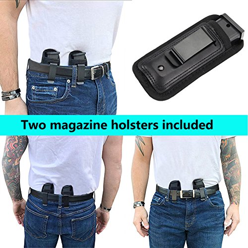 TACwolf 2 Pack IWB Inside Waistband Pistol Hand Magazine Holste...