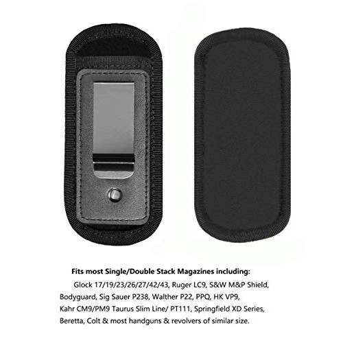 TACwolf 4 Pack Magazine Pouch IWB Inside Waistband Pistol Hand ...