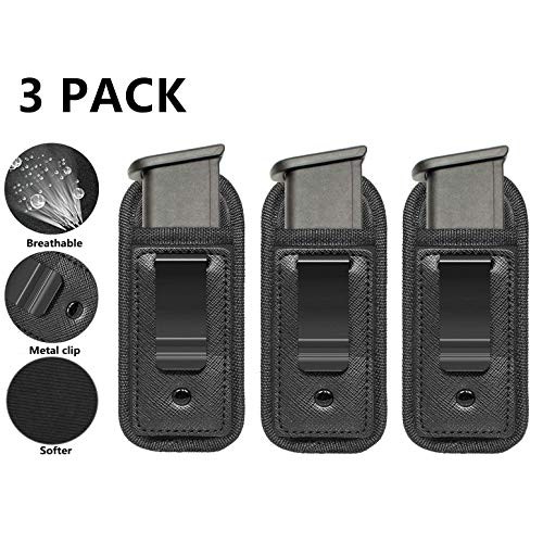TACwolf New 3pc Universal Magazine Holster IWB 9mm .40 .45 Mag Hol...