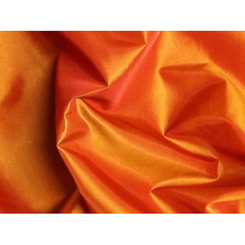 Orange/yellow 2tone Taffeta Fabric 60 By the Yard