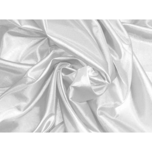 White Taffeta Fabric 60 by The Yard