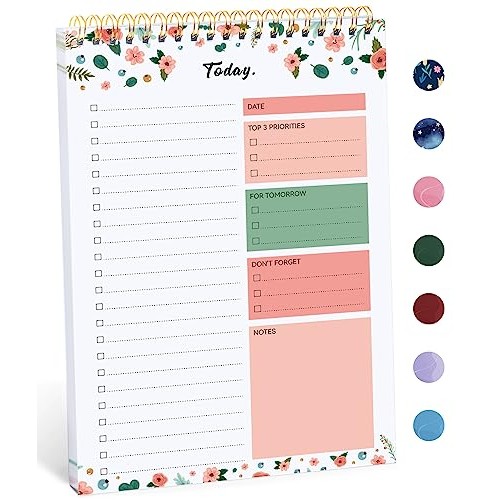 To Do List Pad - To Do List Notebook Notepad for Work with 52 Shee...