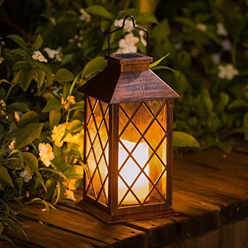 TAKE ME Solar Lantern,Outdoor Garden Hanging Lantern-Waterproof LE...
