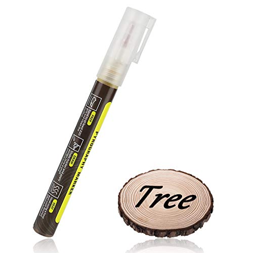 Wood Burning Marker Pen for DIY Scortch Marker Painting, Replace W...