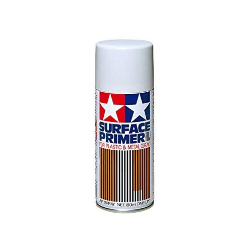 Tamiya TAM87042 87042 Surface Primer L Gray, 180ml Spray Can, Ligh...