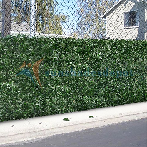 TANG by Sunshades Depot 58 x 156 inch Artificial Faux Ivy Privac...